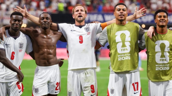 Skuad Timnas Inggris. (fifa.com)