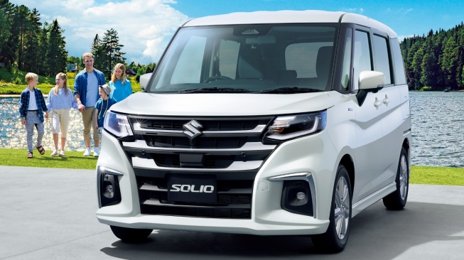 Suzuki Solio, mobil MPV imut yang cuma ada di Jepang. (Suzuki Jepang)