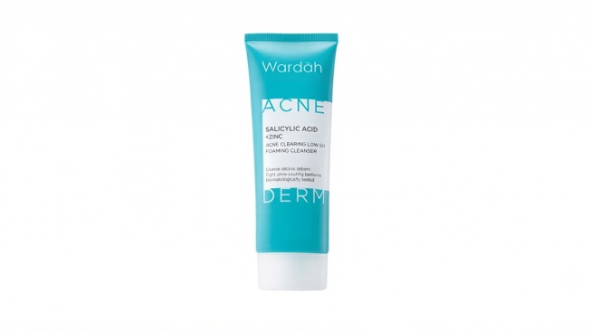 Wardah Acnederm Facial Wash Salicylic Acid Zinc