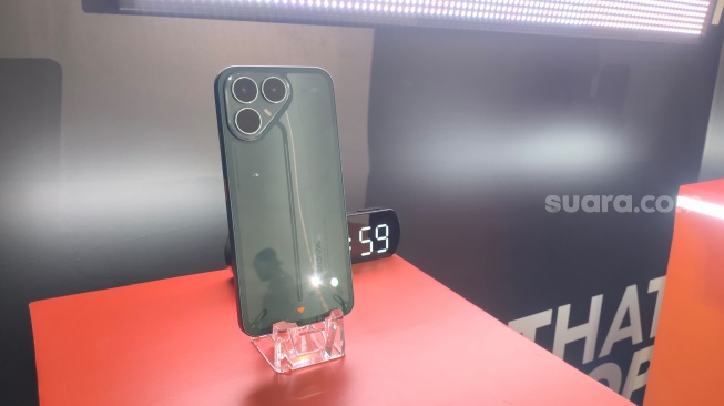 Peluncuran Tecno Pova 8 5G di Jakarta, Rabu (15/7/2026). [Suara.com/Rahma]