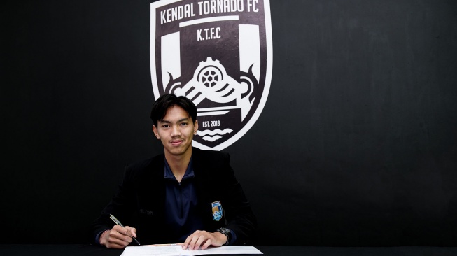Kendal Tornado FC Datangkan Kiper Timnas Indonesia U-20 Er Deva Aulia Egon