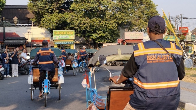 Wajah Baru Malioboro, Becak Kayuh Kini Jadi Bekalista yang Canggih dan Ramah Lingkungan