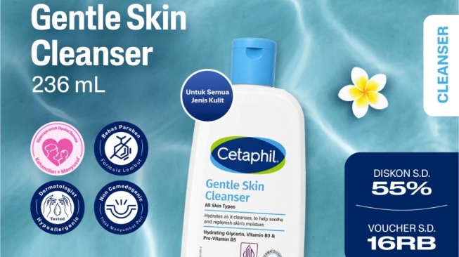 Cetaphil Gentle Skin Cleanser (Shopee)