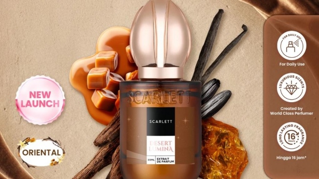 Parfum Scarlett yang Diklaim Tahan hingga 16 Jam. (Shopee)