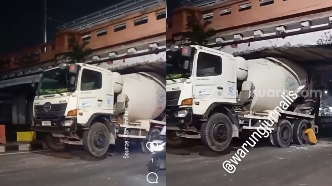 Jembatan KA Matraman Aman, Tak Ada Kerusakan Struktur Usai Truk Molen Tersangkut