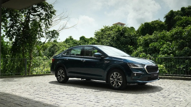 Tampang Bak BMW Harga di Bawah Brio, Intip Pesona Skoda Slavia