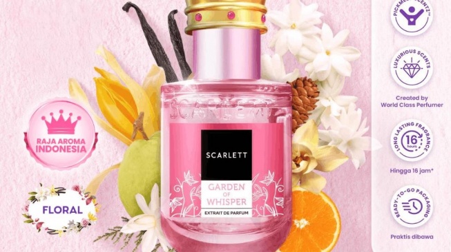 Parfum Scarlett yang Diklaim Tahan hingga 16 Jam. (Shopee)