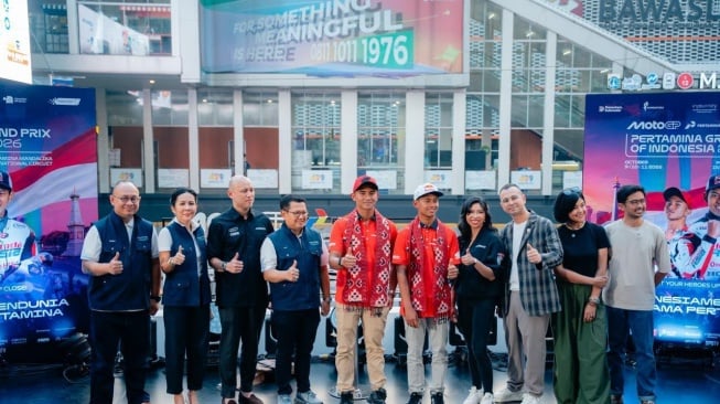 Veda Ega dan Mario Aji jelang bergulirnya MotoGP Mandalika 2026 (dok. Istimewa)