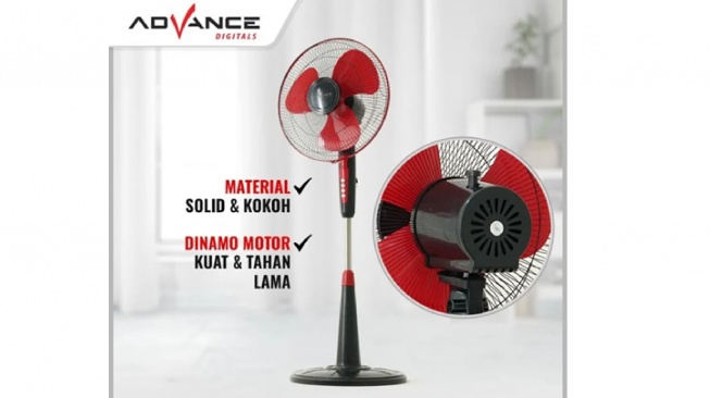 Advance SF-16A Stand Fan 16 Inch kipas angin (advance)