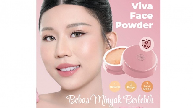 bedak tabur viva face powder (beliviva)