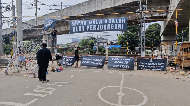 Warga Menteng Berharap Liga Aspal Tak Lagi Digelar di Jalanan