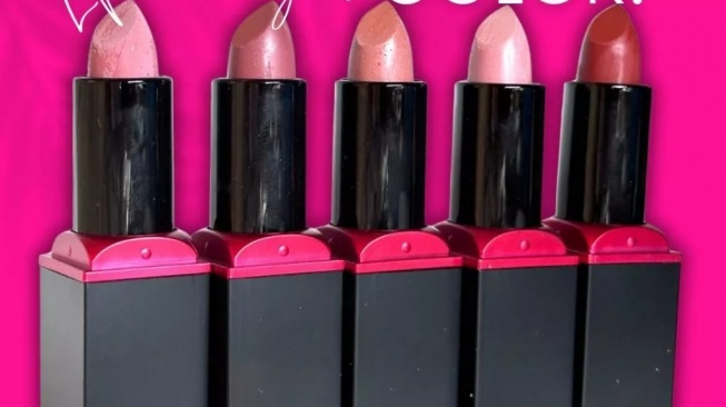 Lipstik Semi Matte Green Mommy (Shopee)