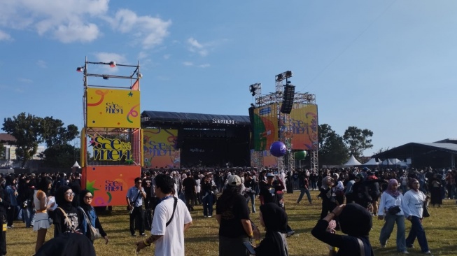 Saemen Fest 2026, Minggu (19/7/2026) di Stadion Kridosono, Yogyakarta. (Suara.com/Yasinta R)