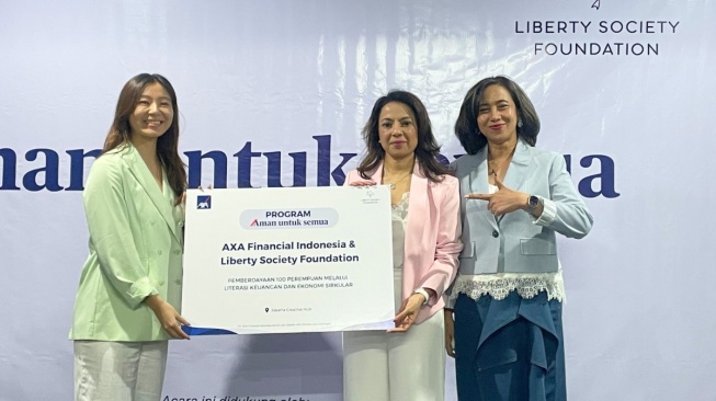 AXA Financial Indonesia dan Liberty Society Foundation Latih 100 Perempuan Perkuat Literasi Keuangan
