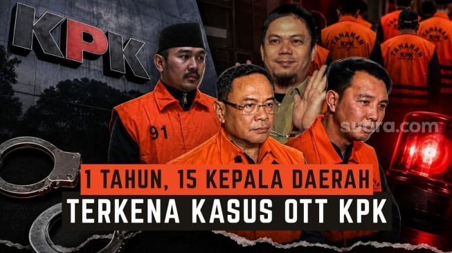 Deratan 15 Kepala Daerah Kena OTT KPK dalam Kurun Waktu 1 Tahun
