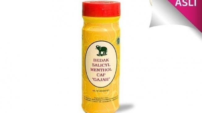 Bedak Salicyl Menthol Cap Gajah (Shopee)