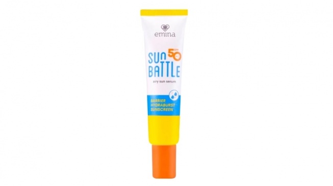 Emina Sun Battle Spf 50 Pa++++ Barrier Hydraburst Sunscreen (Shopee)
