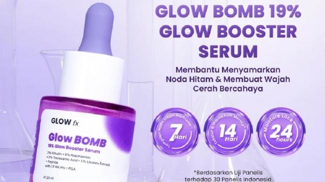 Serum Glow Bomb Glow fx (Shopee)