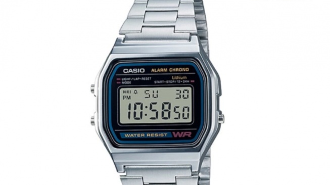 Casio A158WA-1DF. [Shopee/Casio Official Shop]