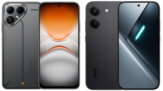 Perbandingan Spesifikasi Tecno Pova 8 5G vs POCO X8 Pro, Harga Beda Tipis