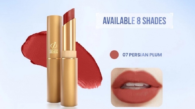 Inez 900 Perfect Glow Matte Lipstick (Shopee)