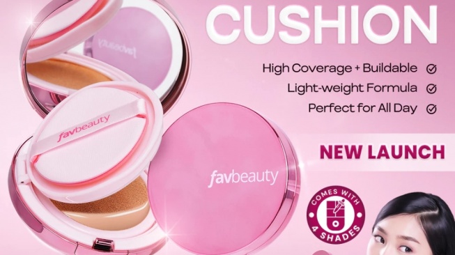 FAV Airy Sunscreen Cushion (Shopee)