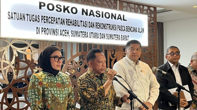 Satgas Percepat Rehab-Rekon Pascabencana Sumatera, Anggaran Rp100,1 Triliun Disiapkan hingga 2028