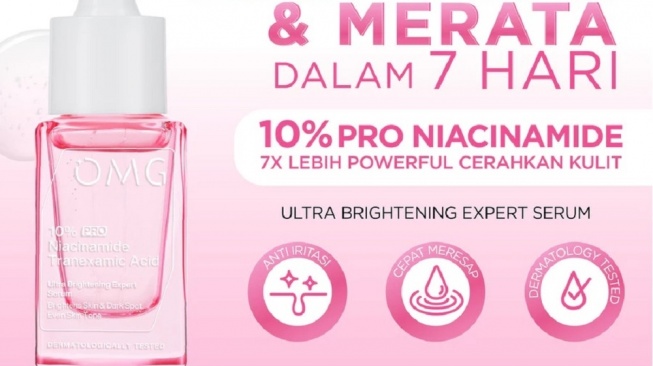 OMG Oh My Glow 10% Niacinamide Pro Tranexamic Acid (Shopee)