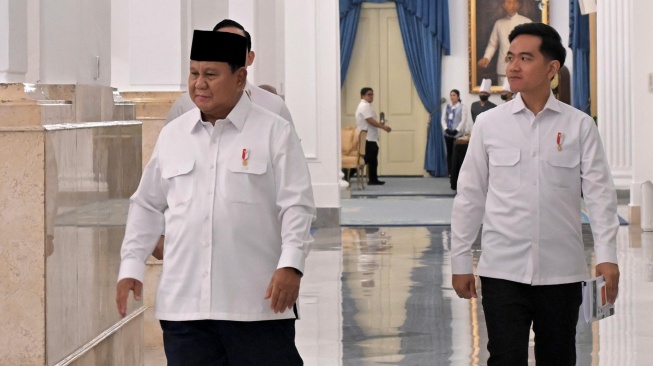 Posisi Duduk di Sidang Kabinet Disorot, Gerindra Bantah Isu Prabowo-Gibran Retak