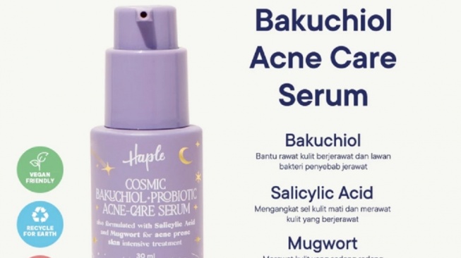 HAPLE Cosmic Bakuchiol + Probiotic Acne-Care Serum (Shopee)
