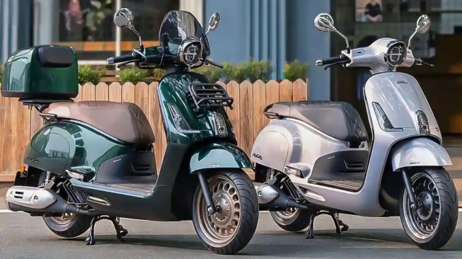 Honda NS150LA Menantang Dominasi Skutik Retro Andalkan Rangka Tubular dan Fitur Kamera Bawaan