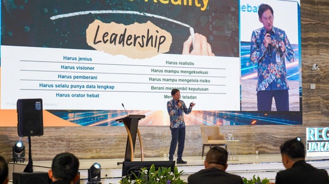 PT Kereta Api Indonesia (Persero) memperkuat komitmennya dalam menghadirkan layanan yang berorientasi pada pelanggan. Dalam Leadership Forum PT Bank Syariah Indonesia (Persero) Tbk di Ballroom BSI Tower, Jakarta, Selasa (21/7/2026). [handout]