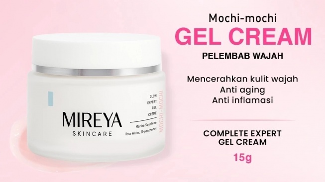 Mireya Mochi Glow Expert Gel Cream Moisturizer (Shopee)