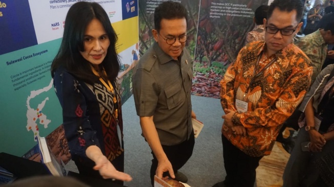 Menteri Perdagangan (Mendag), Budi Santoso di Yogyakarta, Kamis (23/7/2026). [Suara.com/Hiskia]