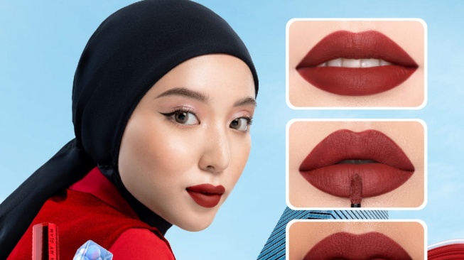 Oh My Glam Mattelast Lip Cream - 12 Scarlet [OMG]