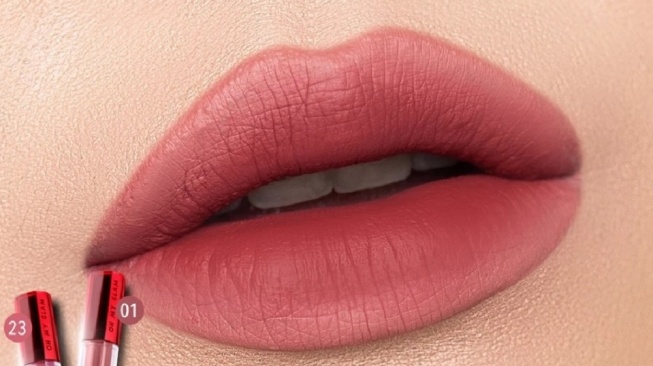 OMG Mattelast Lip Cream Seamless Pink Ombre (Shopee)