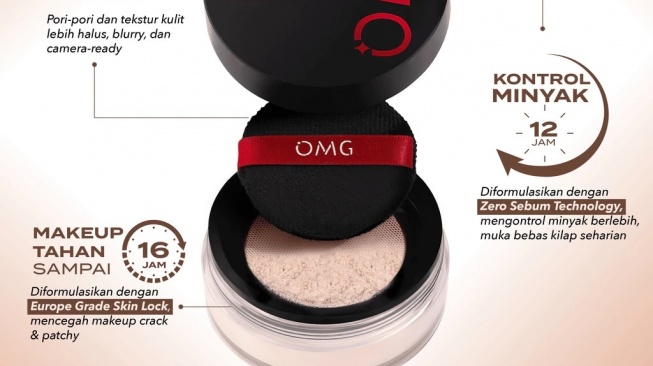 OMG Oh My Glam Ultra Blur Loose Powder (Shopee)