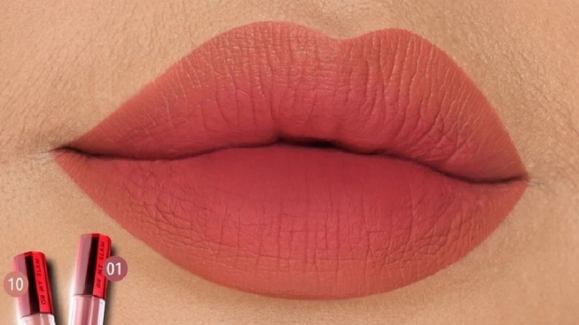 OMG Mattelast Lip Cream Mauve Nude Ombre (Shopee)