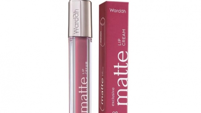 Wardah Matte Lip Cream – 08 Pinkcredible