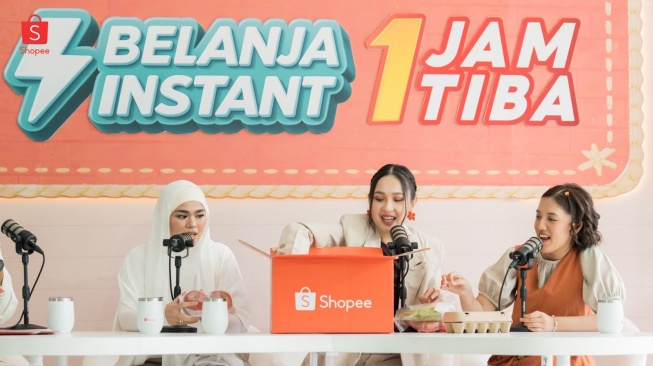 Shopee Belanja Instant 1 Jam Tiba. [Shopee]