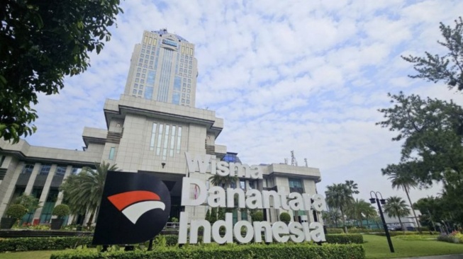 Gedung Danatara, Jakarta. [Antara/PRNewsfoto/Shanghai SUS Environment Co., Ltd.]