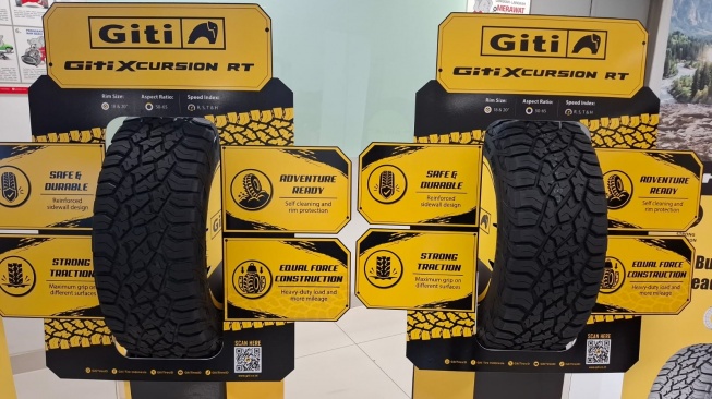 GitiXcursion RT bang baru dari GAjah Tunggal untuk mobil SUV yang akan dirilis di GIIAS 2026. (Foto: SUARA.COM/Manuel Jeghesta)