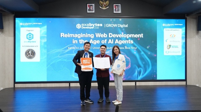 penandatanganan MoU, Exabytes bersama Universitas Ciputra Surabaya. (Dok. ist)
