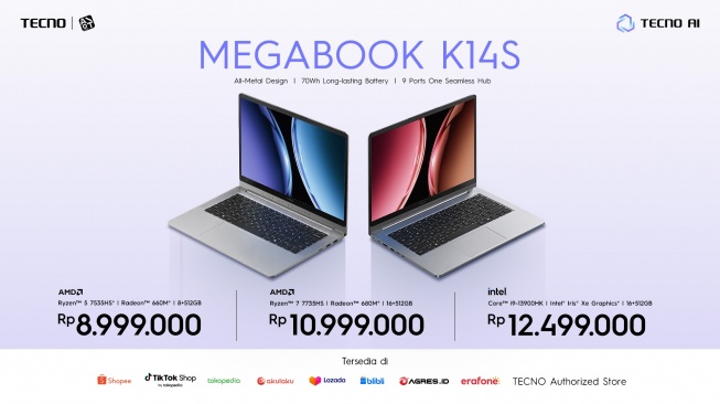 Megabook K14S. [Tecno] 