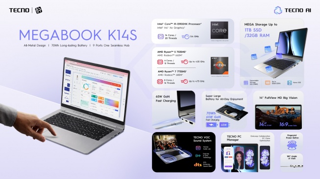 Megabook K14S. [Tecno] 