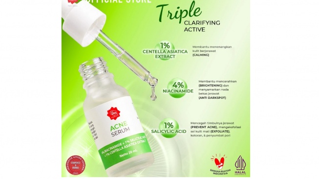 viva acne serum untuk bruntusan