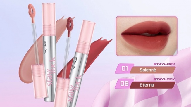 Ombre Wardah Staylock untuk Warm Tone (Shopee)