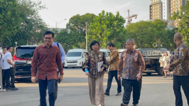 Pjs Gubernur BI Destry Damayanti Sambangi Istana, Hadiri Rapat Koordinasi Bahas Situasi Terkini