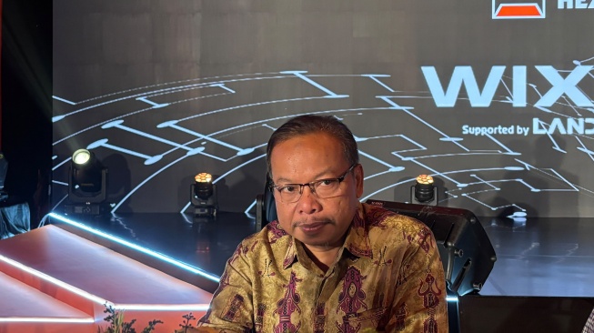 Presiden Direktur PT Hexindo Adiperkasa Tbk (HEXA), Dwi Swasono.
