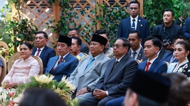 Prabowo, SBY, dan Jokowi Duduk Semeja, Ajudan Ungkap Isi Obrolan Singkat Mereka